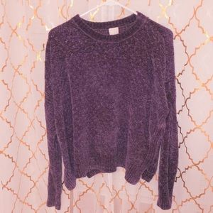 A New Day ™ dark purple sweater
